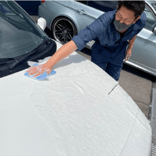 スパシャンを使用した洗車画像２