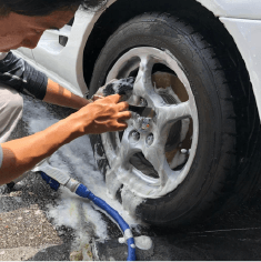 スパシャンを使用した洗車画像３