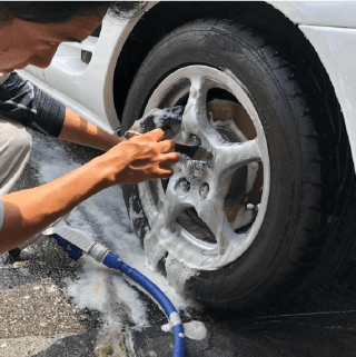 スパシャンを使用した洗車画像３