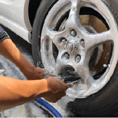 スパシャンを使用した洗車画像４