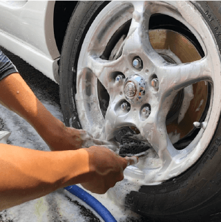 スパシャンを使用した洗車画像４